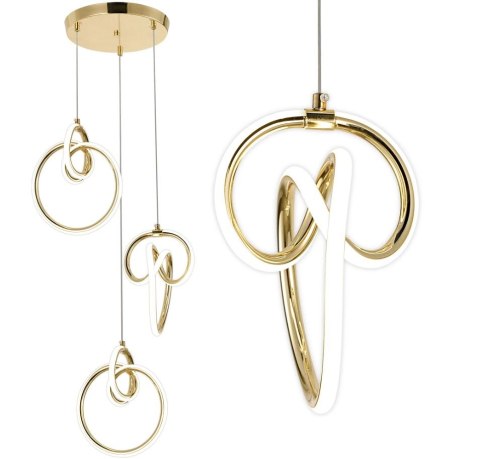 LAMPA G072-3CPR GOLD