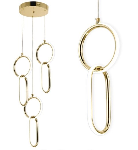 LAMPA G077-3CPR GOLD