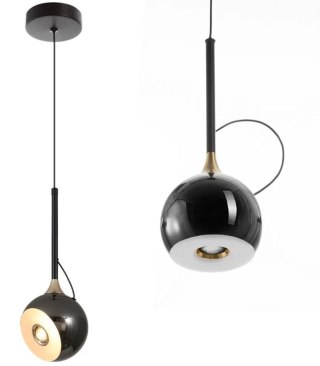 LAMPA G087-1CP BLACK CHROME