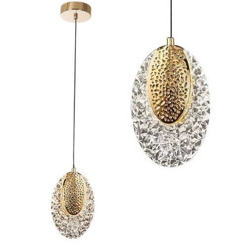 LAMPA G088-1CP GOLD TRANSPARENT