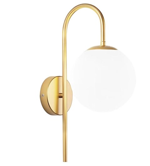 LAMPA G091-1W GOLD WHITE