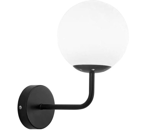 LAMPA G095-1W BLACK WHITE