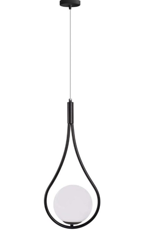 LAMPA G111-1W BLACK WHITE