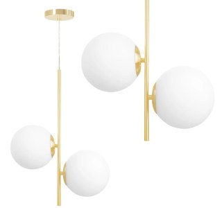 LAMPA G118-2CP GOLD WHITE