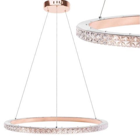 LAMPA MS009-CP 59CM ROSE GOLD