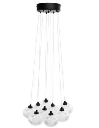 LAMPA MS022-9CP BLACK