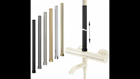 PRZEDŁUŻKA 50cm DO ZESTAWU NIKIEL SZCZOTKOWANY