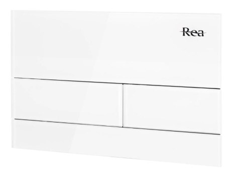 PRZYCISK DO STELAŻA PODTYNKOWEGO T GLASS WHITE