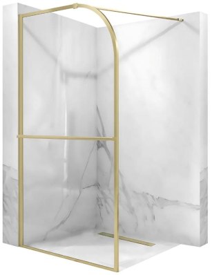 ŚCIANKA PRYSZNICOWA SKY BRUSH GOLD 120