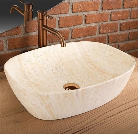 UMYWALKA FREJA TRAVERTINE MATT - NABLATOWA