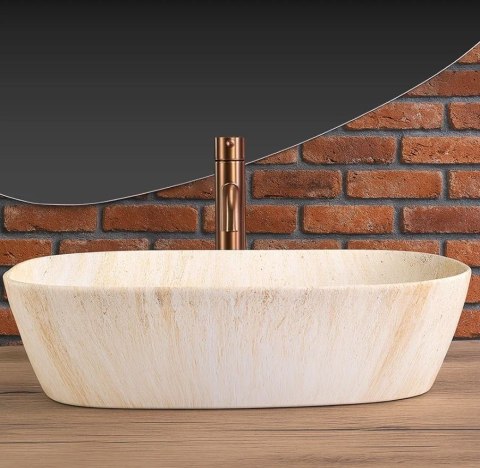 UMYWALKA FREJA TRAVERTINE MATT - NABLATOWA