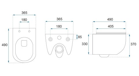 WC - CARLO MINI TORNADO NF WHITE