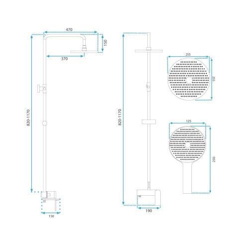 ZESTAW NATRYSKOWY MARCO TYTAN
