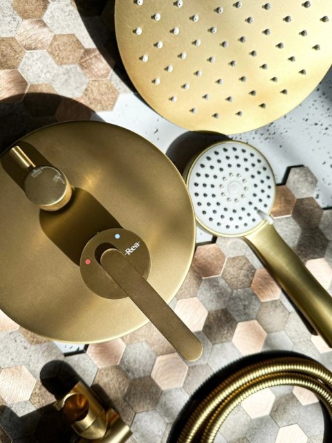 ZESTAW NATRYSKOWY POD JS-1180BG ONTARIO ZŁOTY SZCZ