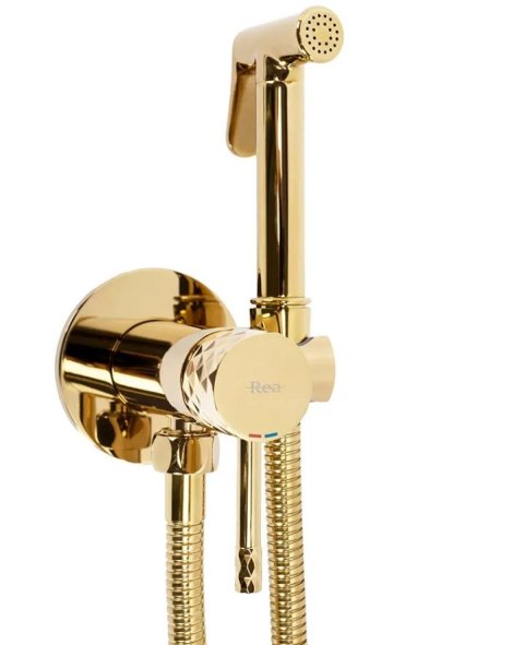 BATERIA BIDETOWA PODTYN LOOP LUNGO DIAMOND ZŁOTA