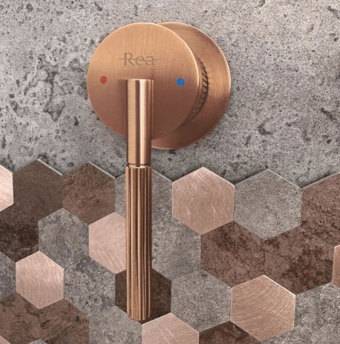 BATERIA UMYW PODTY JS-622704-1BRG ARGON MIEDŹ SZCZ