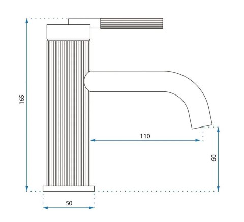 BATERIA UMYWALKOW JS-B348BRG ARGON MIEDŹ SZCZ NISK