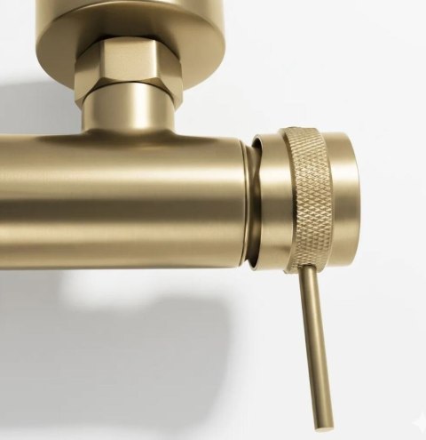 BATERIA WANNOWA LUNGO GRIP ZŁOTA SZCZOTKOWANA