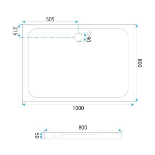 BRODZIK BELMOND WHITE 80x100