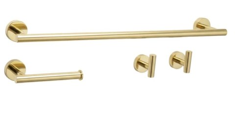 KOMPLET WIESZAKÓW ŁAZIENKOWYCH ARI GOLD