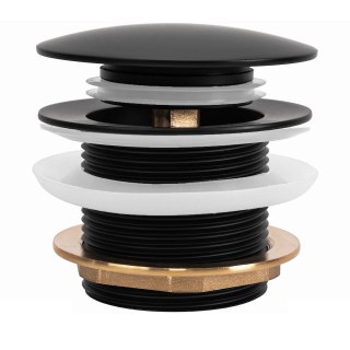 KOREK UNIWERSALNY DO WANNY CZARNY