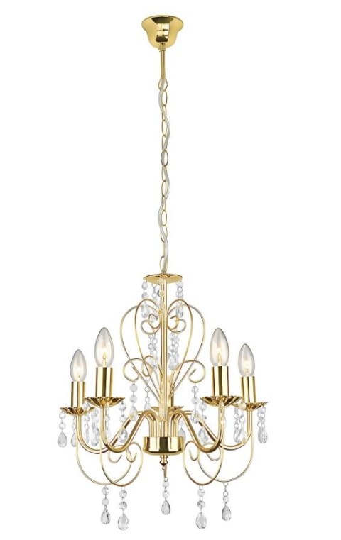 LAMPA EBT009-5CP GOLD