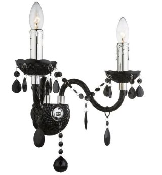 LAMPA EBT018-2W BLACK