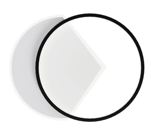 LAMPA LHJ077-C BLACK WHITE