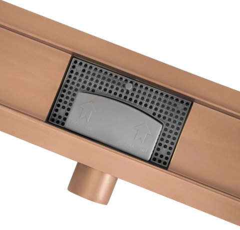 ODPŁYW NEOX MIEDŹ SZCZOTKOWANA 1000