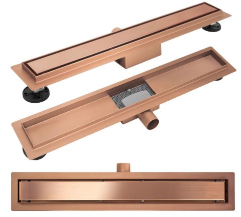 ODPŁYW NEOX MIEDŹ SZCZOTKOWANA 700