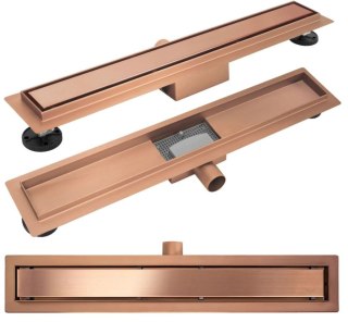 ODPŁYW NEOX MIEDŹ SZCZOTKOWANA 900