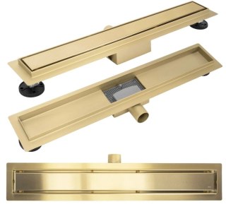 ODPŁYW NEOX ZŁOTY SZCZOTKOWANY 600