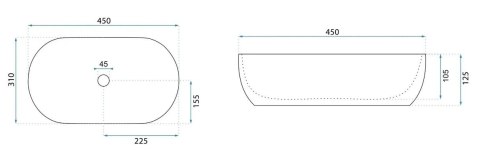 UMYWALKA AMELIA 45 - NABLATOWA