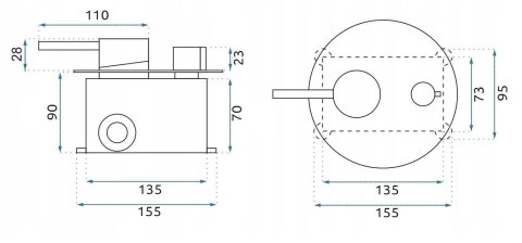 ZESTAW NATRYSKOWO-WANNOWY Z WYLEWKĄ LUNGO TYTAN