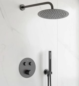 ZESTAW NATRYSKOWY PODTYNKOWY LUNGO TYTAN TERMOSTAT