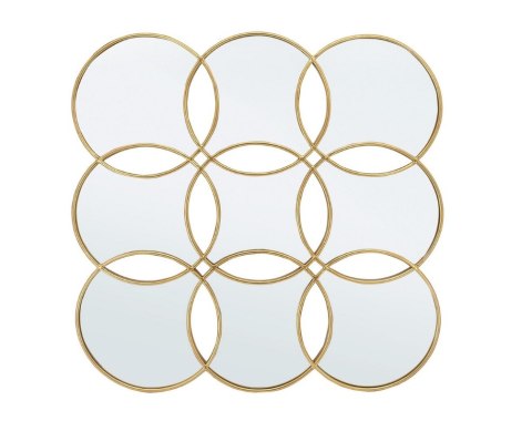 Bizzotto BIZZOTTO lustro ścienne HANIMA 88,5x88,5 złote