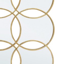 BIZZOTTO lustro ścienne HANIMA 88,5x88,5 złote