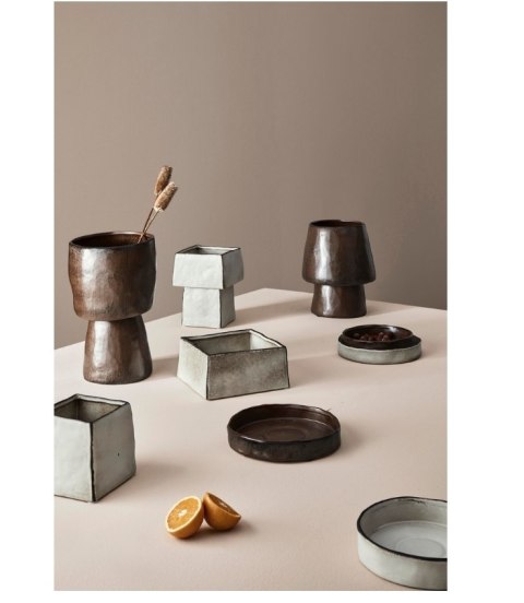 Bizzotto BIZZOTTO zestaw tac dekoracjnych NIKOS biały