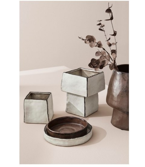 Bizzotto BIZZOTTO zestaw tac dekoracjnych NIKOS biały