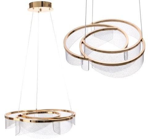 LAMPA G138-CP 50cm GOLD