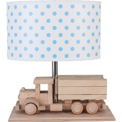 Lampa stołowa Ciężarówka - Skarbonka - kropki