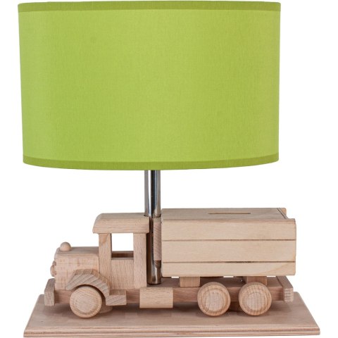 Lampa stołowa Ciężarówka - Skarbonka - zielona