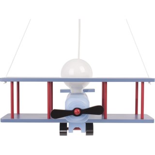 Lampa wisząca Samolot duży niebiesko-czarno-czerwony