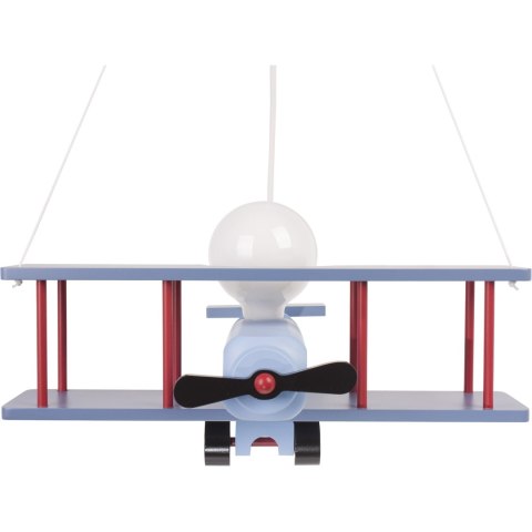 Lampa wisząca Samolot duży niebiesko-czarno-czerwony