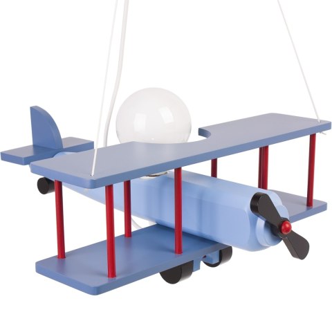 Lampa wisząca Samolot duży niebiesko-czarno-czerwony