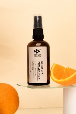 Odświeżacz powietrza Soczysta pomarańcza - naturalny zapach do wnętrz - mgiełka zapachowa - zapach do samochodu - 100 ml