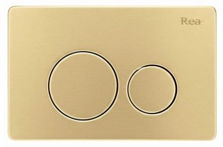 PRZYCISK DO STELAŻA PODTYN STALOWY I BRUSH GOLD