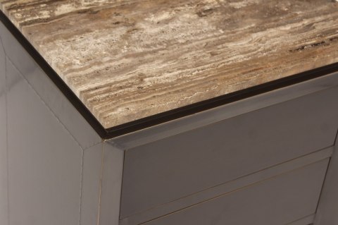 Richmond Interiors RICHMOND szafka nocna RUSSO brązowa