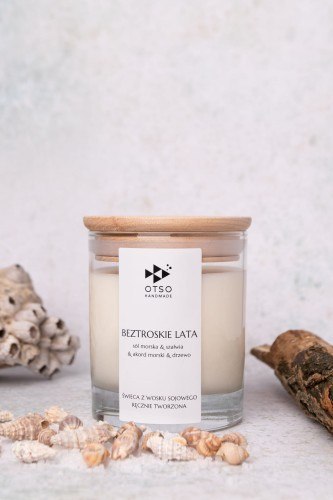 Świeca sojowa Beztroskie lata - świeca sojowa zapachowa - 250 ml