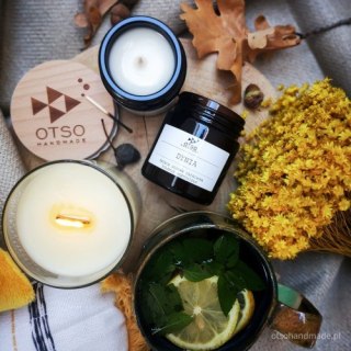 Świeca sojowa DYNIA - świeca sojowa zapachowa OTSO - 120 ml